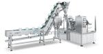 Eight Station Bag Feeding Machine With Bowl Elevator Semi Automatic Manual