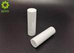 Round Shape White Color Aluminum Lip Stick Tube Lip Balm Tube