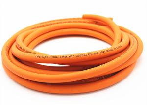 China 8mm Smooth Surface SBR Material LPG Hose Low Pressure Gas Hose For Household factory