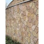 3D Natural Marble Stones Random Rusty Slate Meshed Flagstone Outdoor Garden