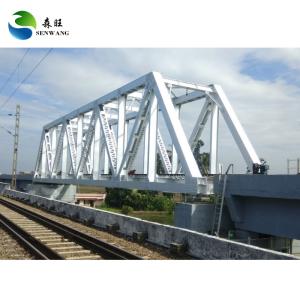 China Prefabricated Steel Pedestrian Bridges Wide Span Metal Walkway Bridge Steel Structure factory