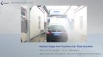 Auto Touchless Car Wash Equipment With Hot Dipped Galvanized Steel Frame