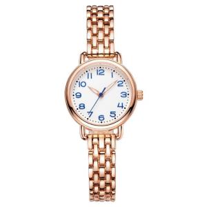 China ODM Automatic Ladies Wrist Watch 1ATM Waterproof With Mushroom Buckle factory