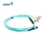 MTP - LC Multimode Duplex Breakout Fiber Optic Patch Cord