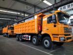 SHACMAN F3000 Tipper Truck 8x4 380Hp EuroII Yellow Dump Truck WEICHAI engine