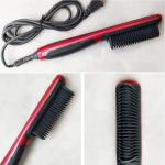 Mini Roll Electric Hair Brush , Constant Temperature Abs Ionic Hair Straightener