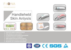 China Wood Lamp Skin Analysis Device , Facial Skin Scanner Analyzer Testing Skin Moisture factory