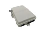 ABS PC Fiber Optic Splice Box Fiber Optic Termination Box For 2-8 Fibers Un Cut