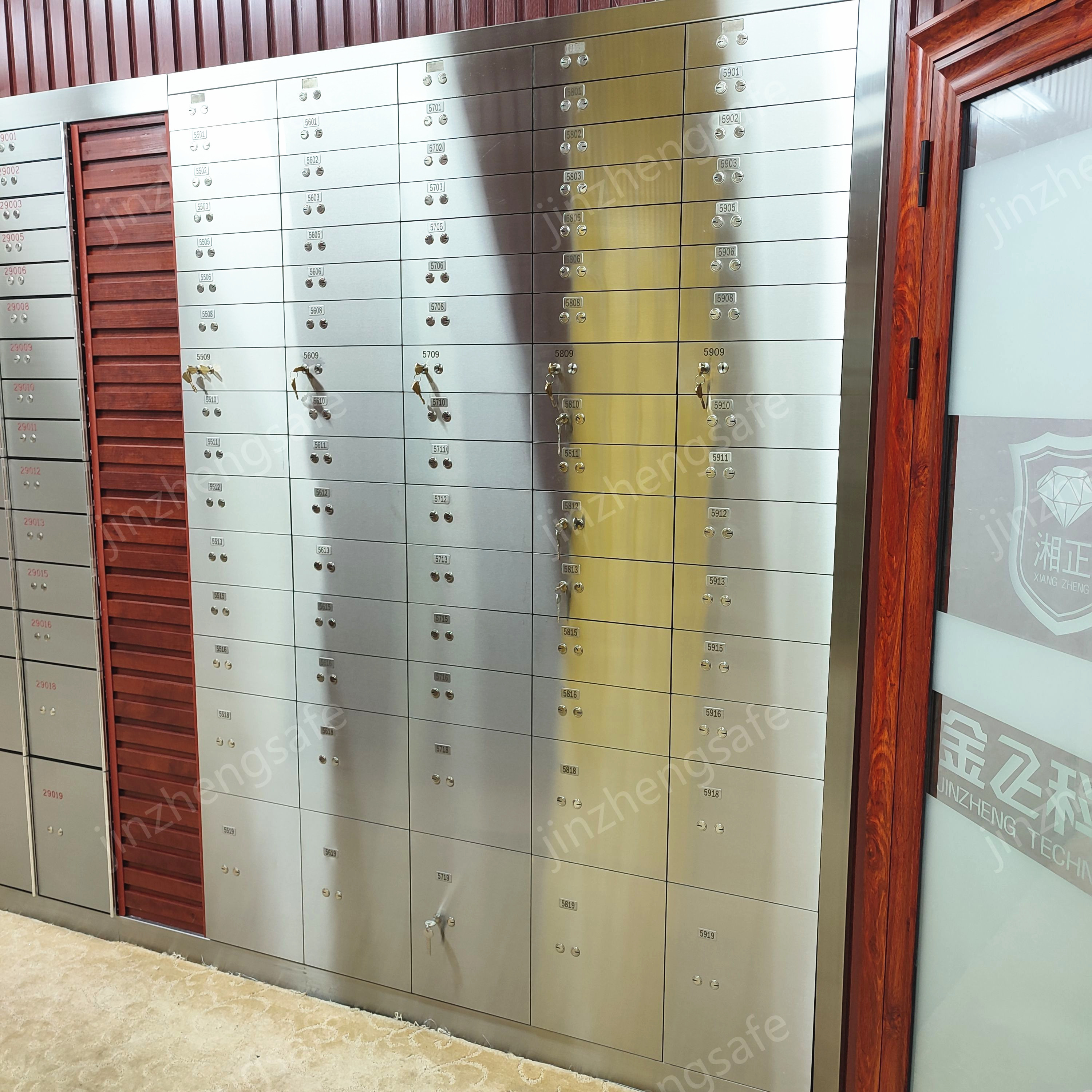 2000mm Height 1500mm Width Safe Deposit Vaults , Safe Locker In Bank