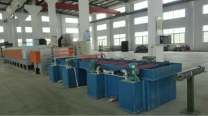 China High Efficiency Dry Wire Drawing Machine , PLC Control SS Wire Drawing Equipment factory