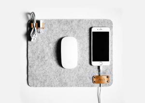 China Business Style Portable Felt Mouse Mat Wide Application For For Office / Home on sale