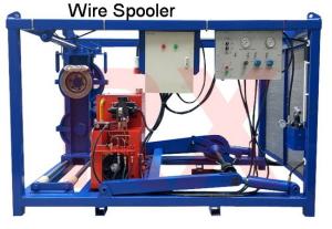China Wireline Wire Spooler Spooling Unit Hydraulic Type factory