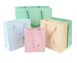 China Reusable 130gsm CCNB Board Eco Friendly Paper Bag factory
