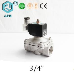 China 1Mpa Pilot Lpg Electric Solenoid Valve For Gas NBR Gas Detector factory