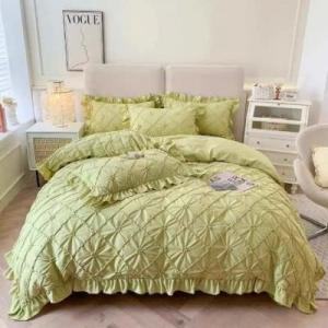 China All-Season 100% Cotton Soft Bedding Set with Matching Curtain and Quilt Luxury Egyptian Cotton Set factory