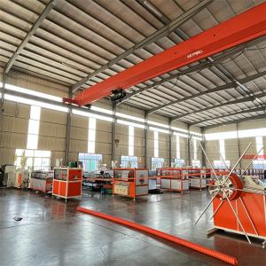 China Water Cooling Single Screw Extruder Plastic Extrusion Machinery With Electric Power factory