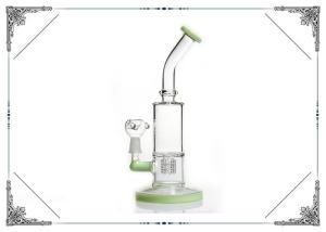 China Mixed Color Glass Water Bubbler Percolator Hookah Bong With Matrix Perc factory