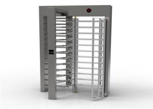 China 316SS Pedestrian Rotating Full Height Turnstile With LED Direction Indicators factory