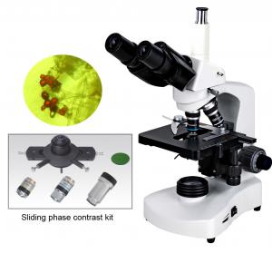 China BM117PHT  Cheap price entry level compound light sliding phase contrast microscopes/ bacteria phase mikroskop factory