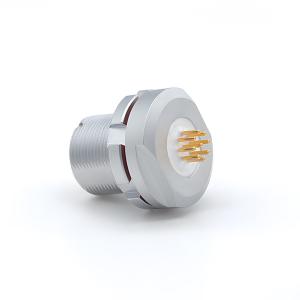 China Female Connector Receptacle Electrical Vacuum Seal Type With Solder Termination factory
