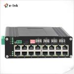 Industrial Managed Switch L2+ 16-Port 10 100 1000T + 4-Port 1000X SFP Ethernet