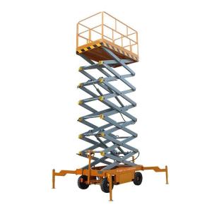 China 2T Mobile Scissor Lift 6 Meter Industrial Scissor Lift Aerial Work Platform factory