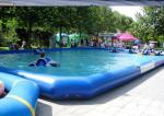 8M*6M Inflatable Swimming Pool With Fireproof PVC Tarpaulin For Family Swimming
