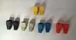 RoHS Blue Modular Plug Boot CAT6 Cat5e Strain Relief Boots