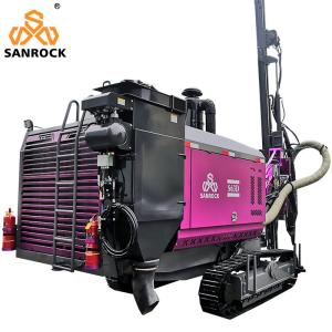 China SANROCK Portable DTH Drilling Rig Mining Equipment Hydraulic Borehole Drilling Machine factory