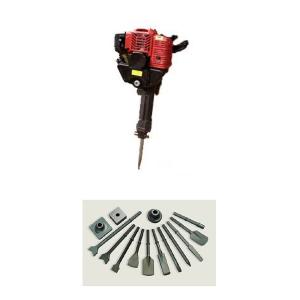 China Vibrating Asphalt Breaker Hammer Gasoline Engine Manhole Covers Use factory