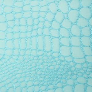 China Special Leatherette Paper Soft Binding with Light blue Lizard Pattern factory