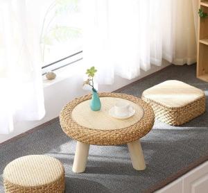 China The cane makes up tatami tea table window table of the sitting room windows table factory