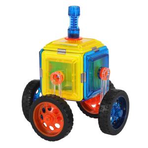 China Remote Control Magnetic Tile Accessories Block Toys Rotating Octopus For Kids 3Y+ factory