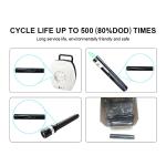 Custom Flashlight Battery Pack 3000mah 3.6v NiMh Rechargeable Battery