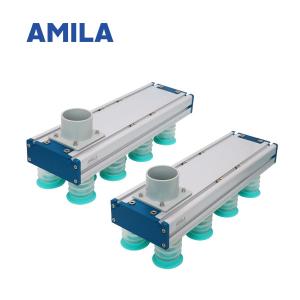 China Combined Rubber Vacuum Cups , Vacuum Pad Gripper With External Vacuum Generator factory