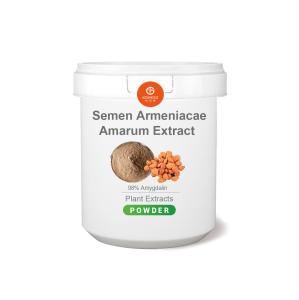China 100% Pure Natural Amygdalin 5%-98% Vitamin Vb17 CAS 29883-15-6 Bitter Almond Oil Semen Armeniacae Amarum Bitter Almond Extract factory