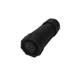 China UCU Circular Plastic Connectors Electrical IP68 2 Pin Female Plastic Connector factory