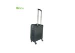 Microfibre Suitcase Soft Sided Luggage with Spinner Wheels