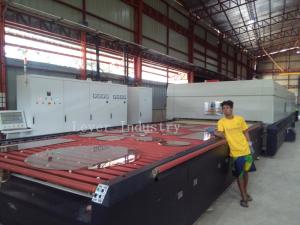 China LV-TFQ Series Convection Glass Tempering furnace / Glass Toughening furnace for low e coated glass factory