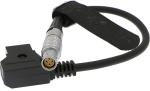 Flexible Red Camera Monitor Cable , D Tap Power Cable Lemo 6 Pin Female