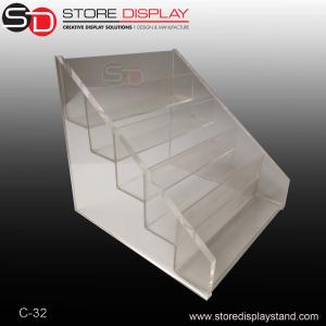 China Transparent Acrylic counter top display for tools on the table factory