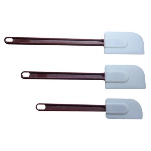 China Double Sided Silicone Cake Scraper Spatula Shovel BPA Free Customized factory