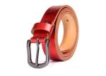 AZO Free Gunmetal Buckle Women Genuine Leather Belt