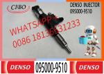 New Diesel Fuel Common Rail Injector 095000-9510 23670-E0510 For TOYOTA DYNA