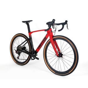 China 45cm 48cm 51cm 54cm carbon fibre gravel bike 12S Carbon Road Bike factory