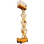 12m Aerial Work Platform Electric Hydraulic Small Self Propelled Scissor Lifts