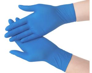 China Chemical Resistance Stretchable Disposable Nitrile Exam Gloves factory