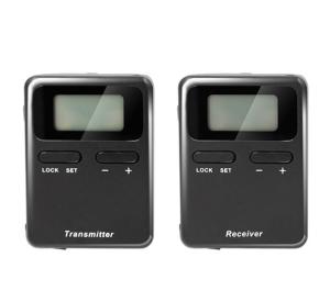 China Small Tour Guide Transmitter And Receiver Translation Equipment For Churches factory