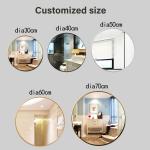 Aluminium Alloy Frame Glass Mirror Decorative Wall Large Dressing Mirror for