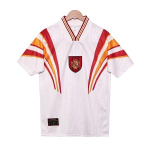 China 1996 Spain Retro Second Away Replica Football Jersey Classic factory
